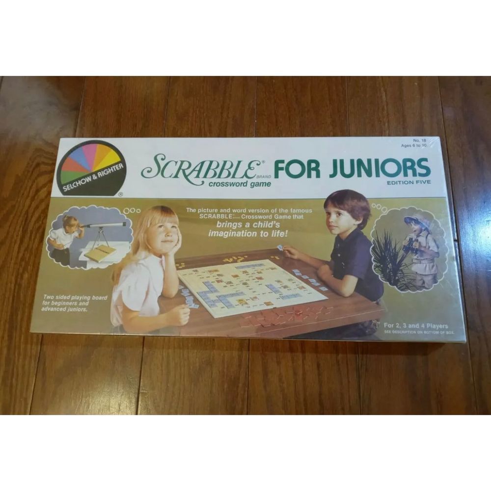 Vintage Scrabble for Juniors Edition 5